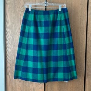 Vintage Pendleton wool skirt